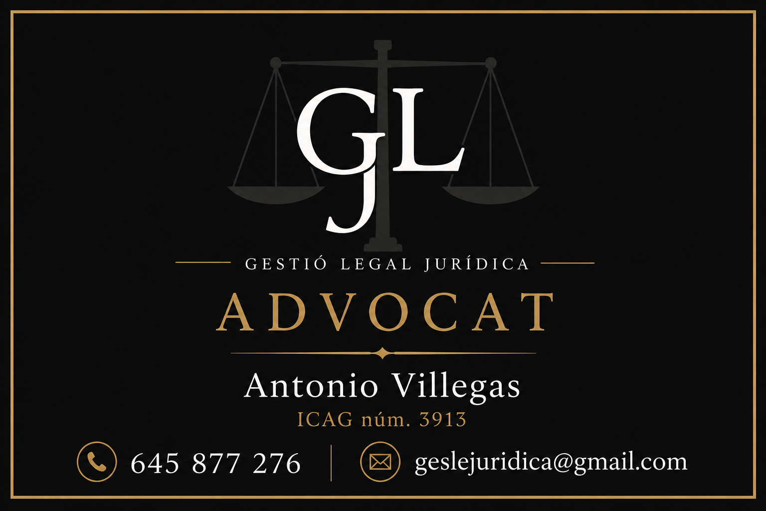 Logotipo de Gestió Legal Jurídica